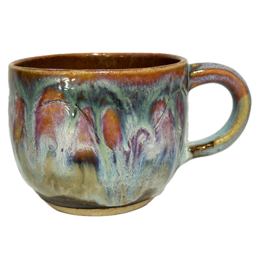 Yin Yang Mobius cups, Earth Colorway