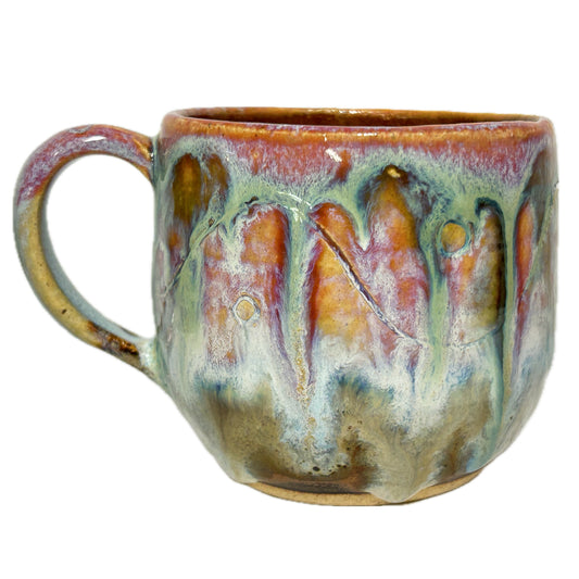 Yin Yang Mobius cups, Earth Colorway